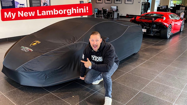 REVEALING MY NEW 2021 LAMBORGHINI!