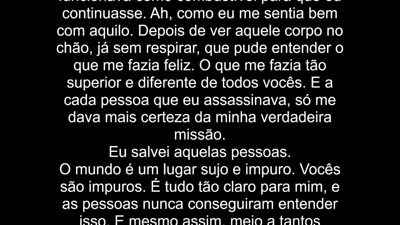 Carta de Suicídio de um Psicopata  YouTube