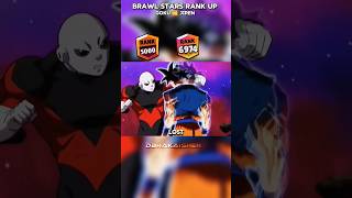 brawl stars rank up Goku vs Jiren #shorts #brawlstars