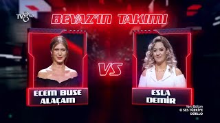 Ecem Buse Alacan Vs Esla Demir -Bu Ask Fazla Sanao Ses Turkiye Duello04.12.2021