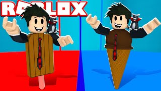 LOKIS PICOLÉ VS LOKIS SORVETE | Roblox - Would you Rather