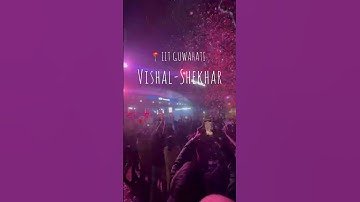 ALCHERINGA’23 Day-2#iitguwahati #iitg #jeemotivation #alcheringa #vishalshekhar #pathaan#jeemains