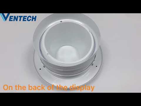 Ventech Round Air Diffuser丨Available in Gymnasiums, Industrial Facilities and Large Retail Outlets