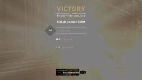 Call of Duty WW2 NUKE V2 Rocket Hardcore Free For All