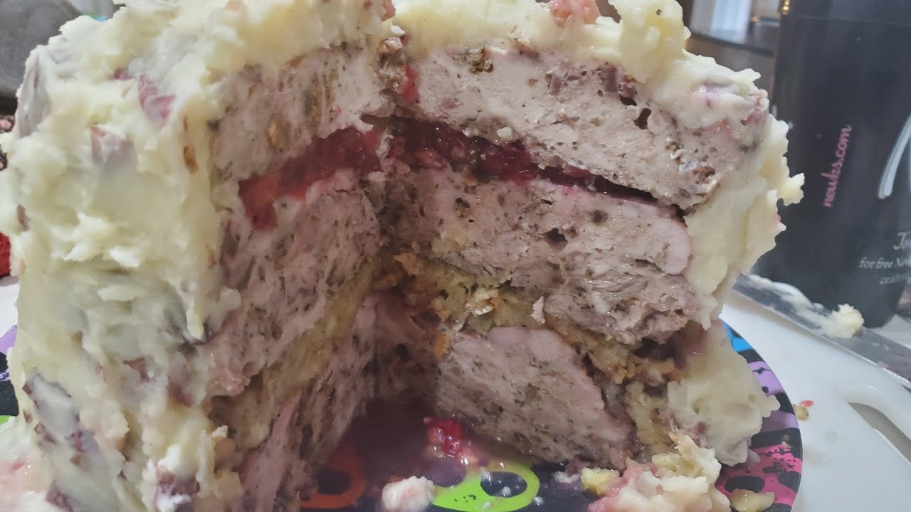 Turducken cake (Orcish Holiday cake) YouTube