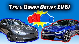 Model S Owner Compares His New Tesla To The Kia EV6, And Likes What Kia Is Doing!