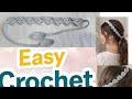 Easy 💯Crochet Hair Band Tutorial |💞 Beautiful Flower Headband for Beginners✨
