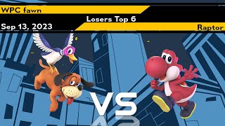 Xeno309 - fawn (Duck Hunt) vs Raptor (Yoshi) - Smash Ultimate