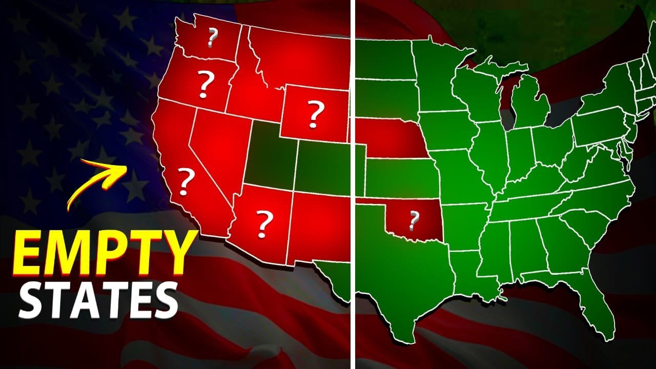 Most Empty States in the USA – Why No One Wants to Move Here