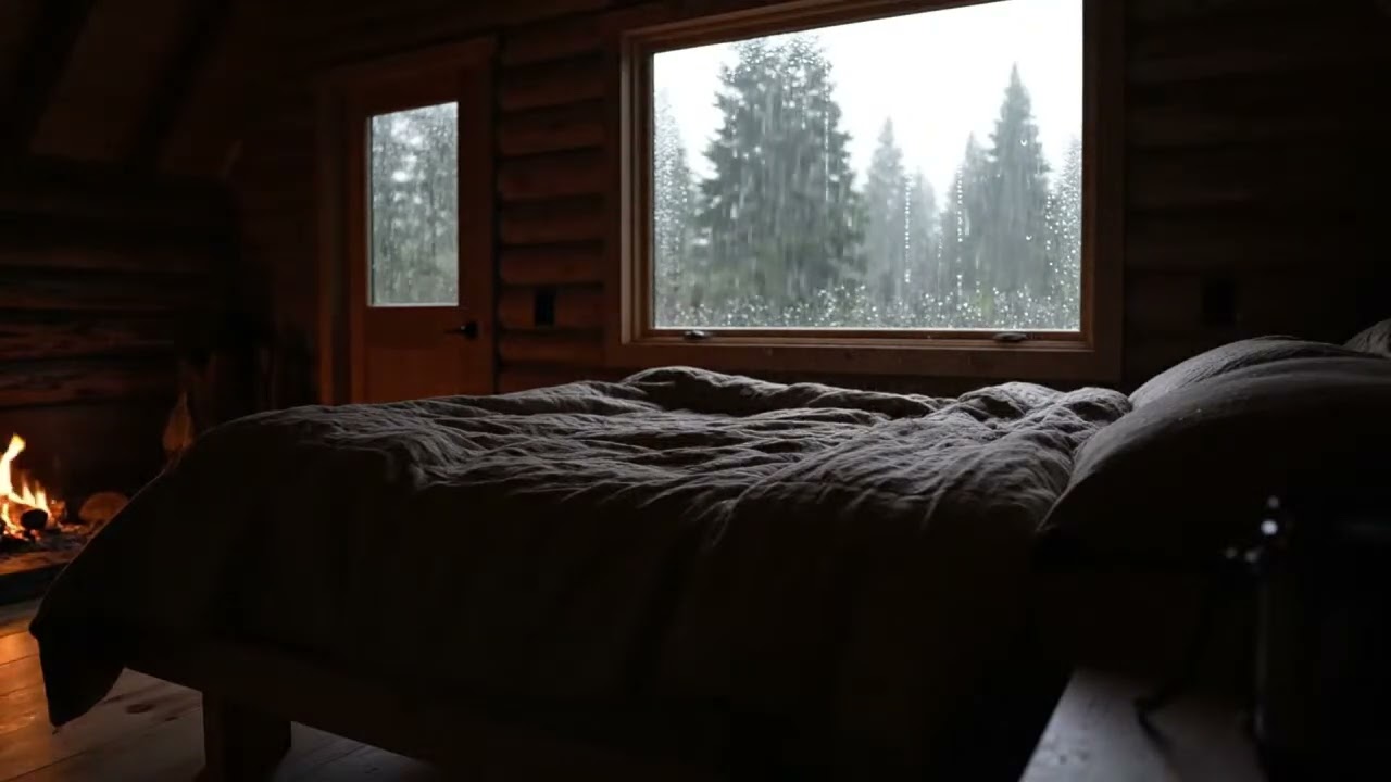 The Pathfinders – Episode 13 🌧 Relaxation Deep Sleep Rain | Lonely Cabin in the Forest