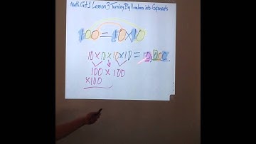 5th Grade Eureka Math Module Lesson 3 Turning Big Numbers into Exponents Part 2