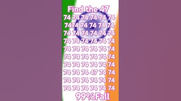 Find the 47 #quiz #puzzle #paheliyanemoji #paheliyangk #maths #iq #numbershort #quiz #oddnumber
