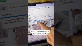 Steal This Sneaky Hack To Get More Traffic (Details In Caption)