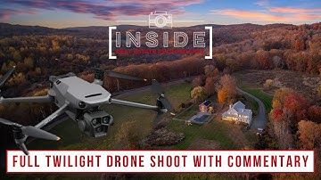 Full Twilight Drone Real Estate Shoot with Commentary (Photo & Video!)