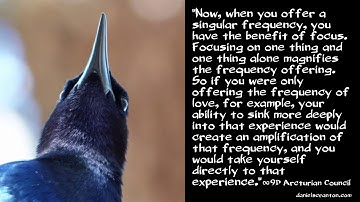 Offering Frequencies ∞The 9D Arcturian Council, Channeled by Daniel Scranton