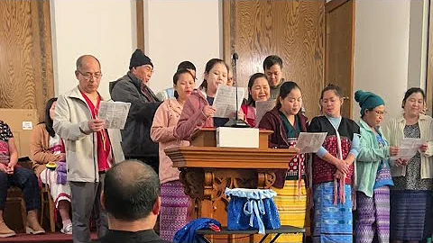 Karen Choir by Gerizim Church