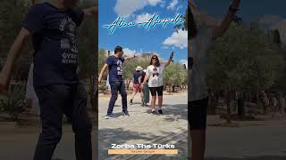 Atina Akropoliste Sirtaki (Zorba) Oynadık Resimi