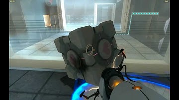 Portal - test chamber 17 glitch