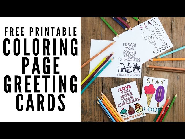 Free Printable Greeting Cards to Color - YouTube free-printable-greeting-cards-to-color-youtube