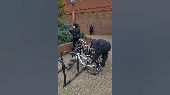 Bike theft in broad daylight