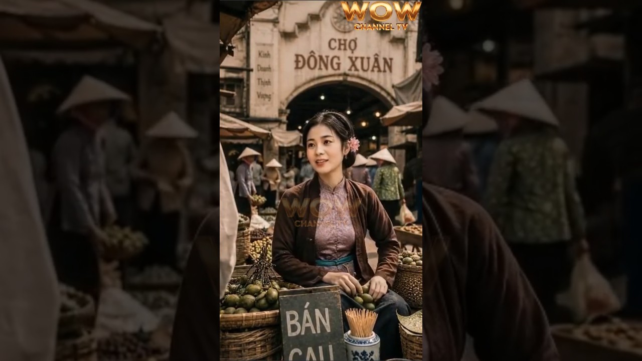 Ngắm Các Em Gái Xinh Đẹp Chợ Đồng Xuân Vừa Bán Vừa Hát #aiconcept #shorts #aivideo #aisong