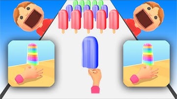 Popsicle Stack All Levels Gameplay Android, Ios New Update Walkthrough Mobile Game (Levels 16)