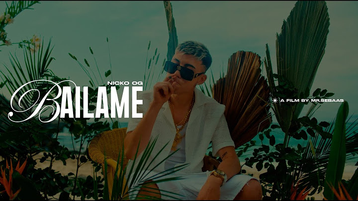 Bailame - Nickoog Clk [Video Oficial] [Prod.Sicario - Gitto]