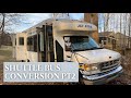 Shuttle Bus Conversion pt2 | floors, insulation, furring strips