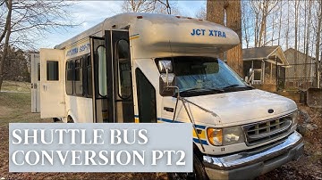 Shuttle Bus Conversion pt2 | floors, insulation, furring strips