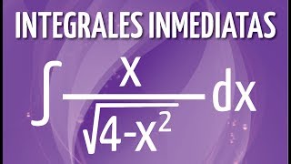 INTEGRALES INMEDIATAS con la fórmula de tipo potencial. Ejercicio 12.
