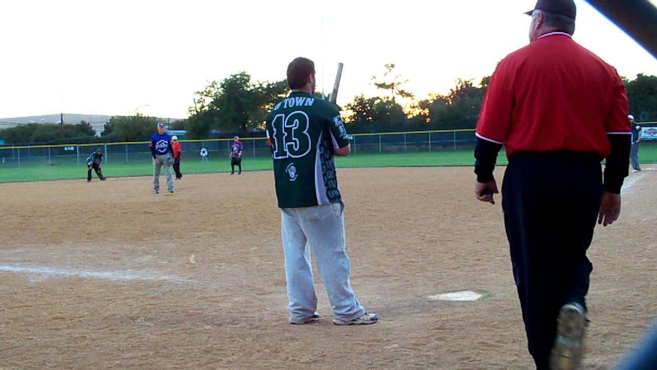 Dustin single to left center