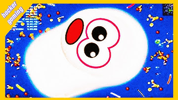 Worm Zone.io Game // Samp wali game🐍 2024 Slither Snack video// Snack game 2024 Ran san moi