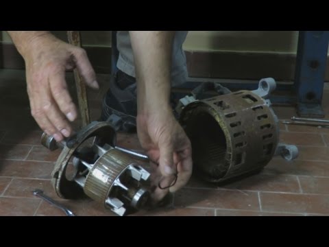 Como cambiar Rodamientos a Motor de Lavadora / How to Change Washer Motor  Bearings - YouTube