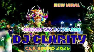DJ CLARTY CEK SOUND TERBARU 2026 NEW VIRAL 