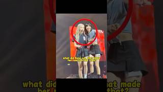 Celebrity What did Rosé see that made her react like that? #blackpink #rosé #lisa Wealth