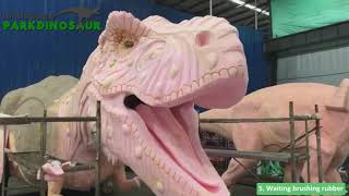 Dinosaur Factory Production in China- Parkdinosaur