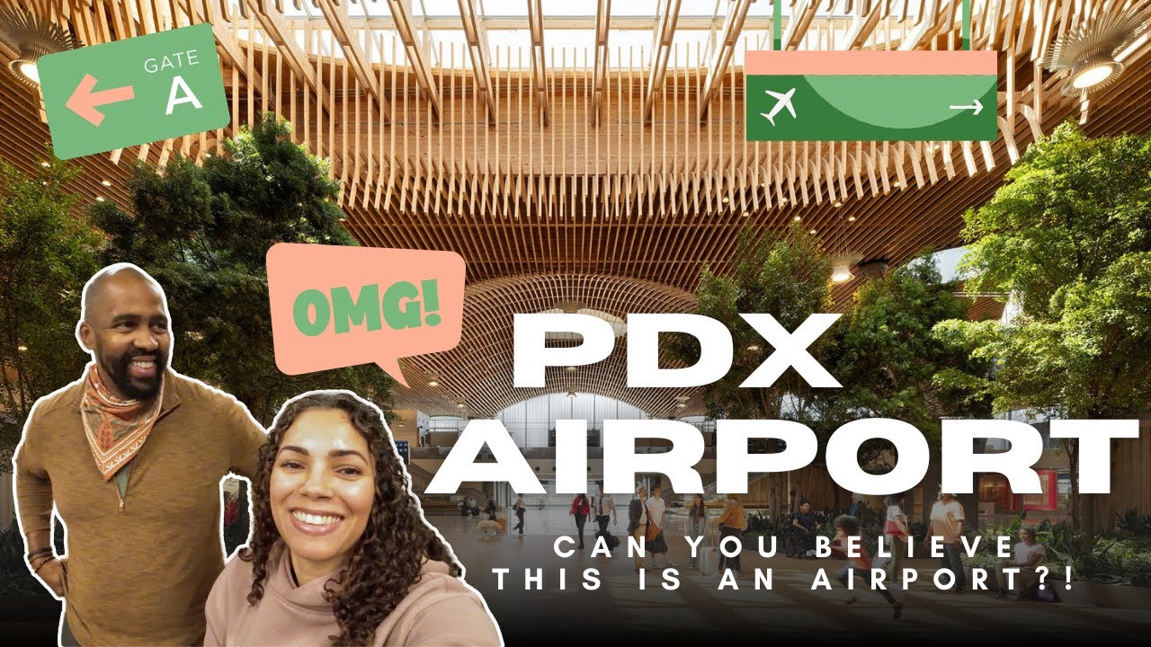 Our First Visit to the New PDX Airport ✈️ | Portland’s Stunning $2B Remodel