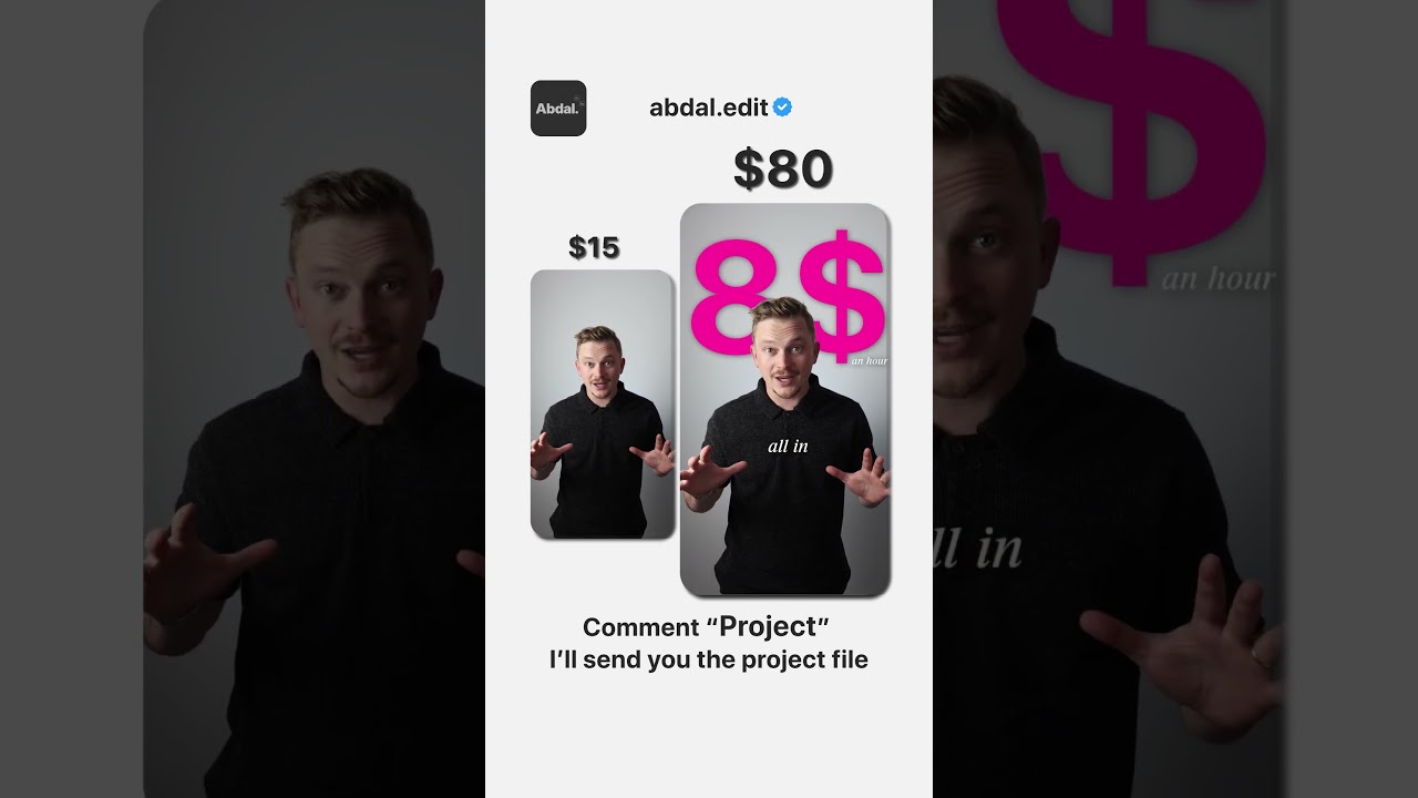 $15 Edit vs $80 Edit