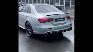 All New 2021 Mercedes - Amg E63 S Sounds Like Resimi