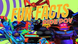 Front Row Facts Buzz Lightyear Astro Blaster At Disneyland Park California - Fun Facts Ride Pov