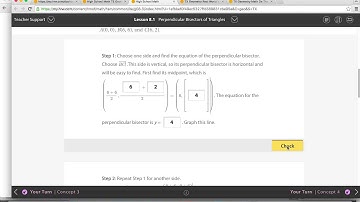 points of concurrency