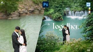 My BEST Pre-Wedding Editing Tricks 😍 | Photoshop LUTs FREE Download screenshot 2