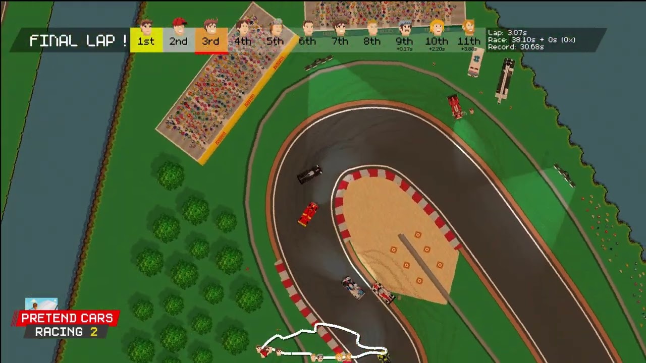 Pretend Cars Racing 2 - Montreal - Alpha gameplay