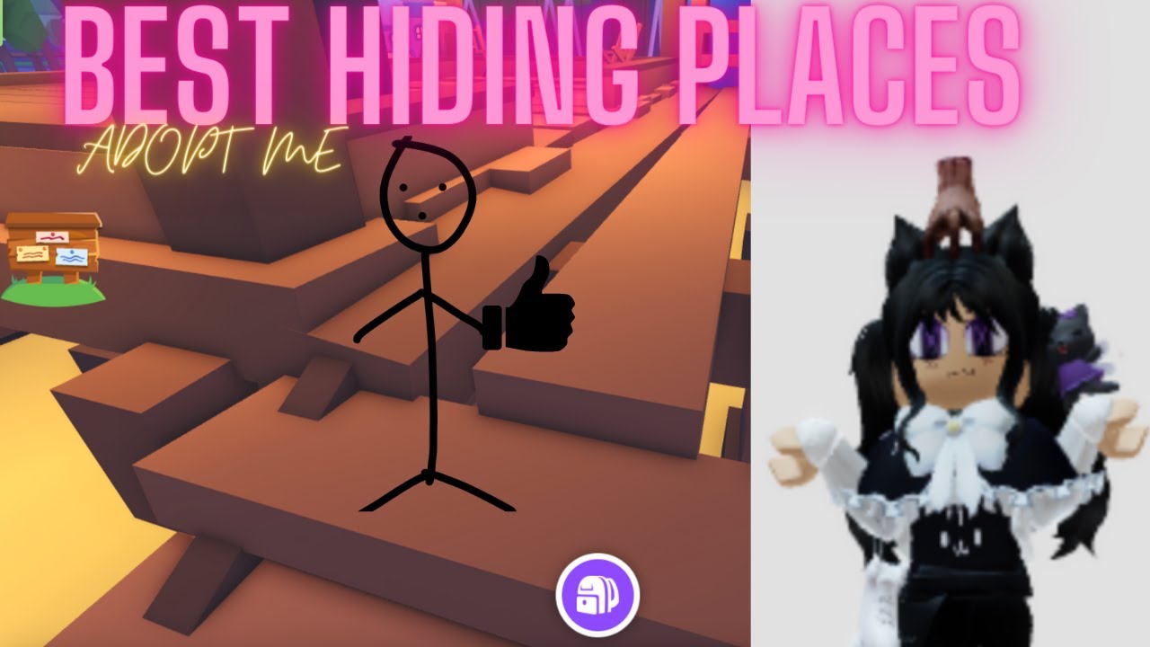 BEST HIDING PLACES IN ADOPT ME YouTube