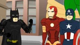 The Dark Knight Meets The Avengers