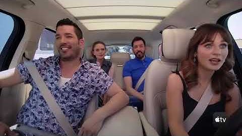 Carpool Karaoke The Series  Deschanel Sisters  The Property Brothers  Apple TV app
