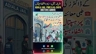 اڈیالہ جیل سے بڑی خبر: پمز و الشفا ہسپتال کے ڈاکٹرز پہنچ گئے