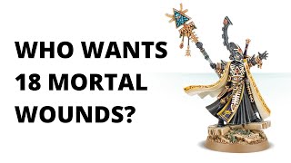 Eldritch Storm - Massive Psychic Mortal Wound Bomb from Codex Aeldari