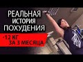 Реальная история похудения | -12 кг за 3 месяца | Татьяна Макарова