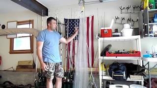 how to repair, throw and clean a cast net